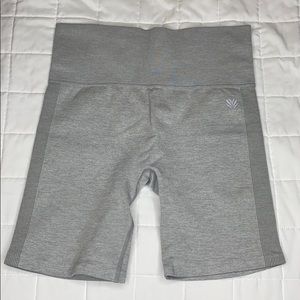 Light Gray Biker Shorts